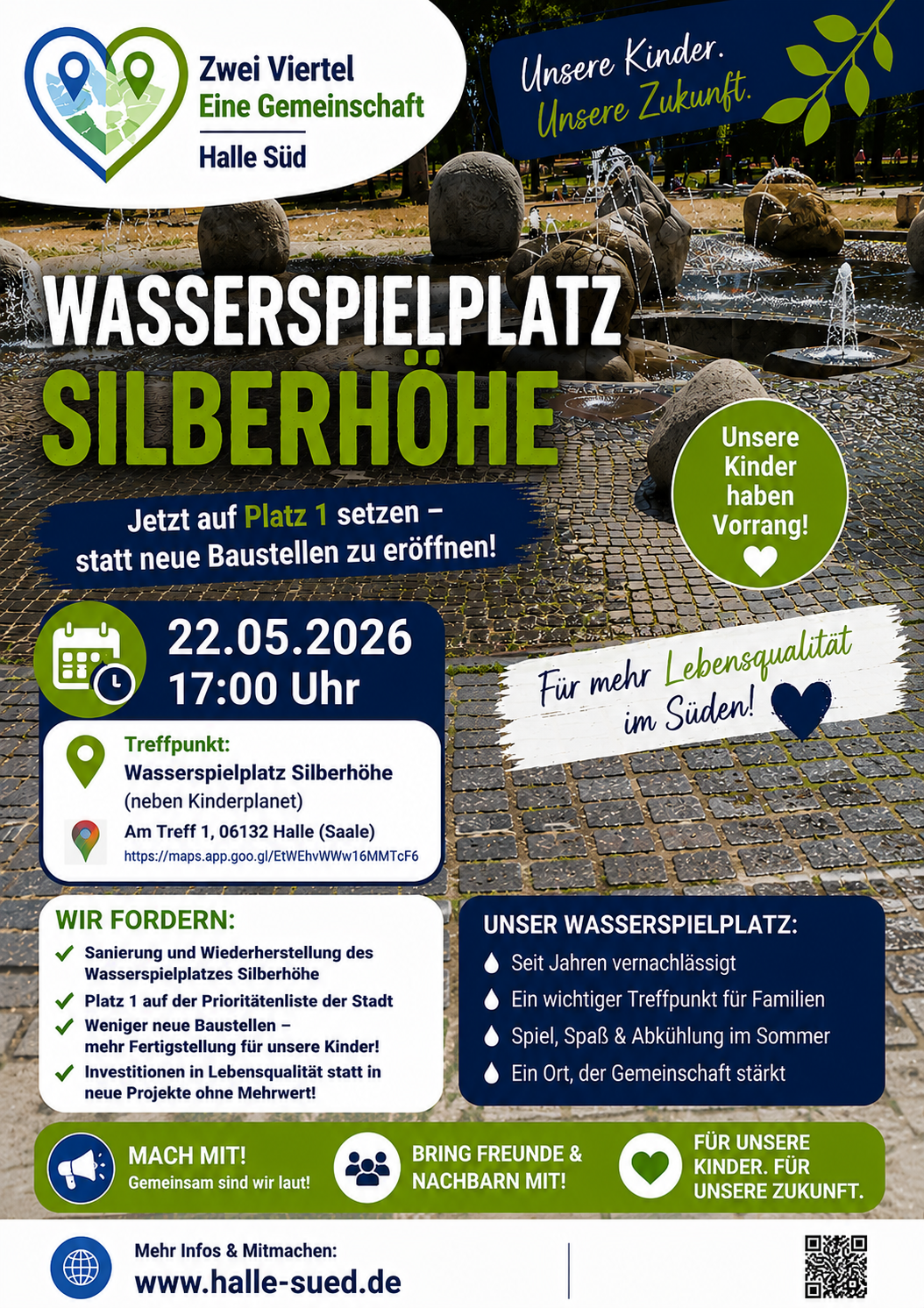 Wasserspielplatz Silberhöhe