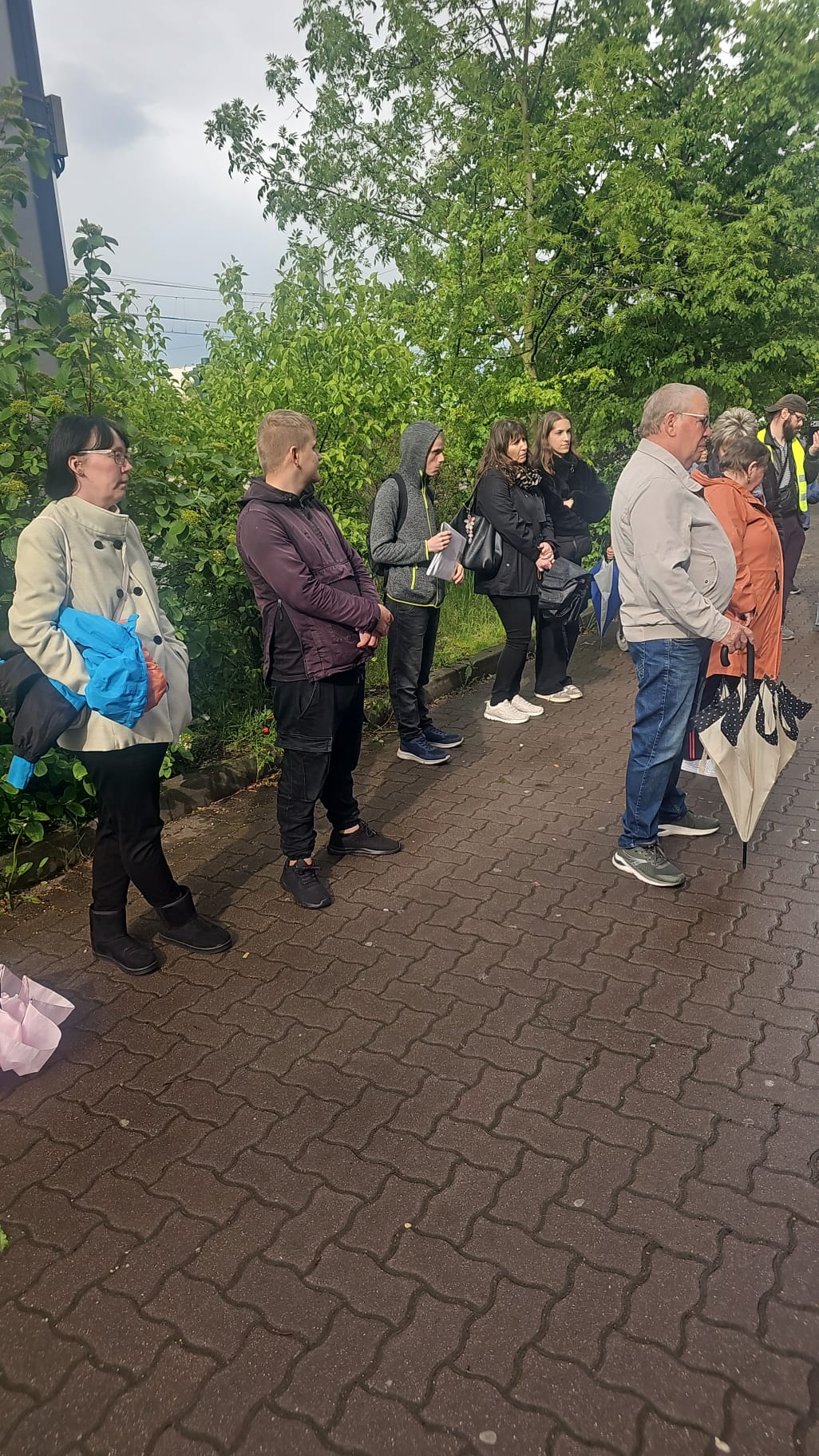 Dankesmoment mit der Community